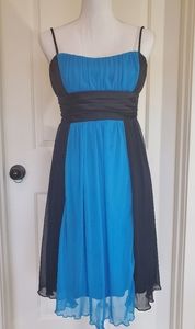 Black and Blue Prom/Party Dress